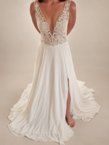 Viola Chan Wedding Dress - Ivory Size 8