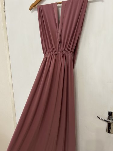 Dusty pink infinity dress size medium 