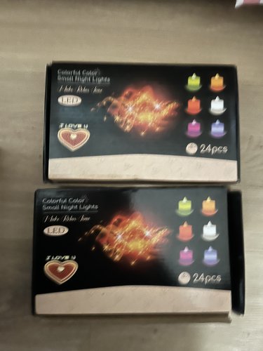 Battery candle lights 
