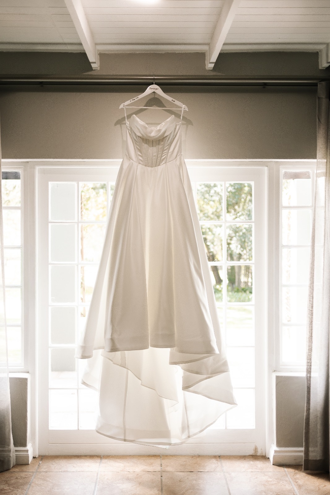 Satin Wedding Dress 