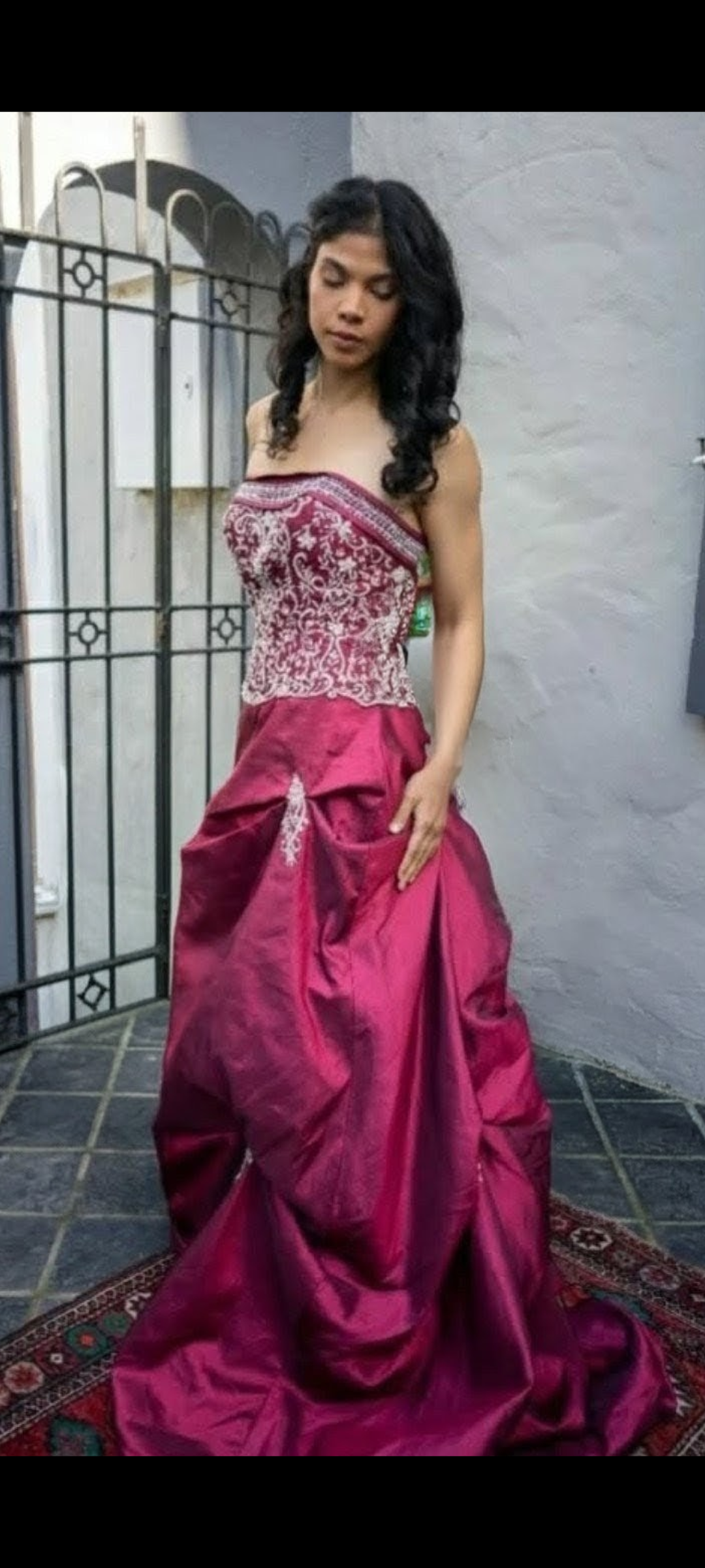  Indian design ballgown
