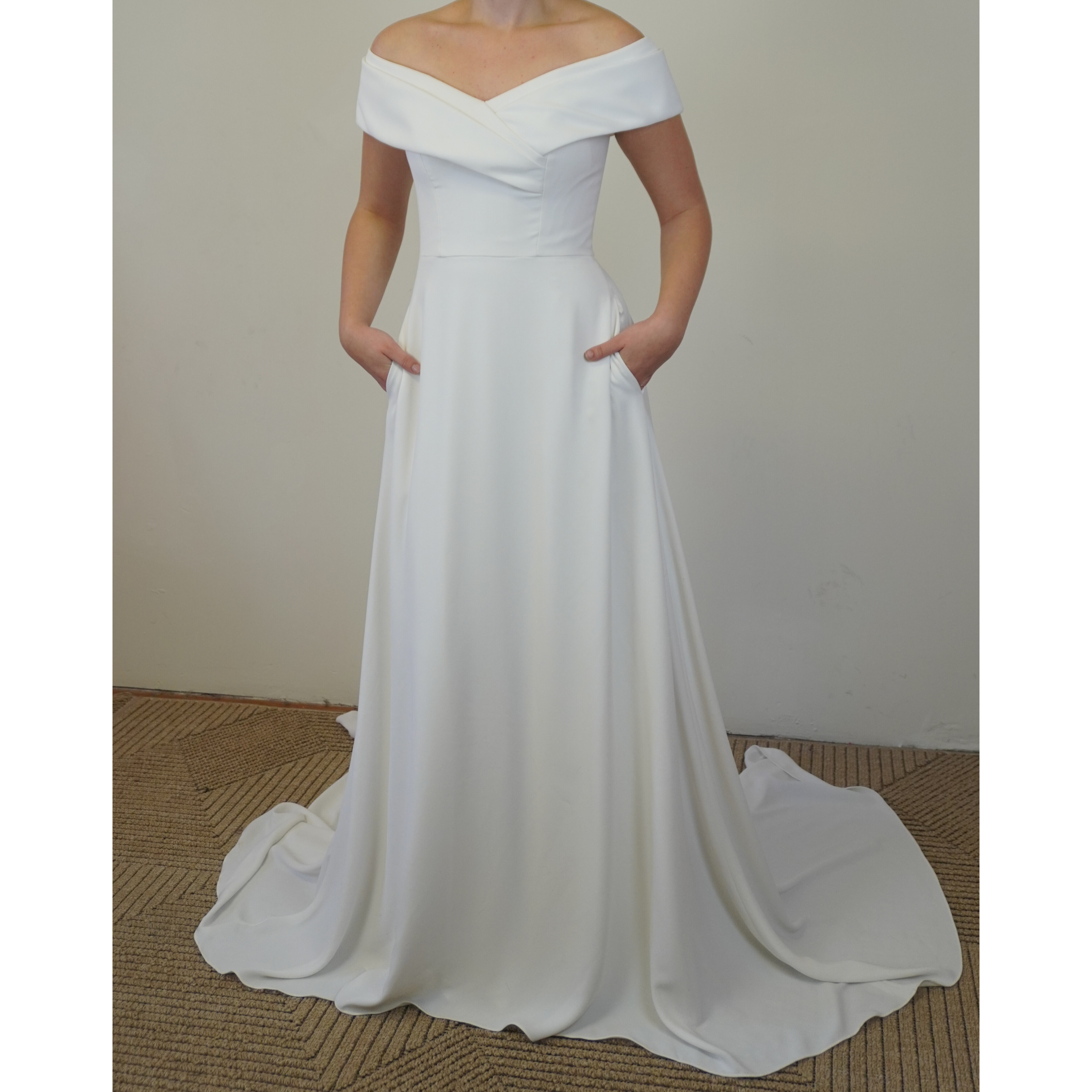 A-line wedding dress Medium 