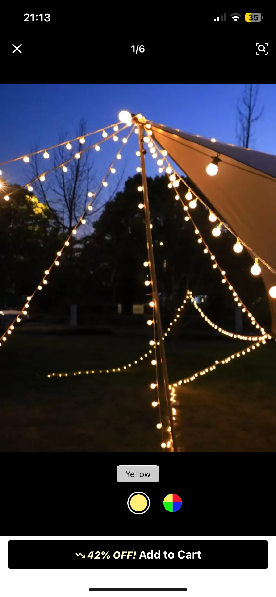 Fairy lights 140m