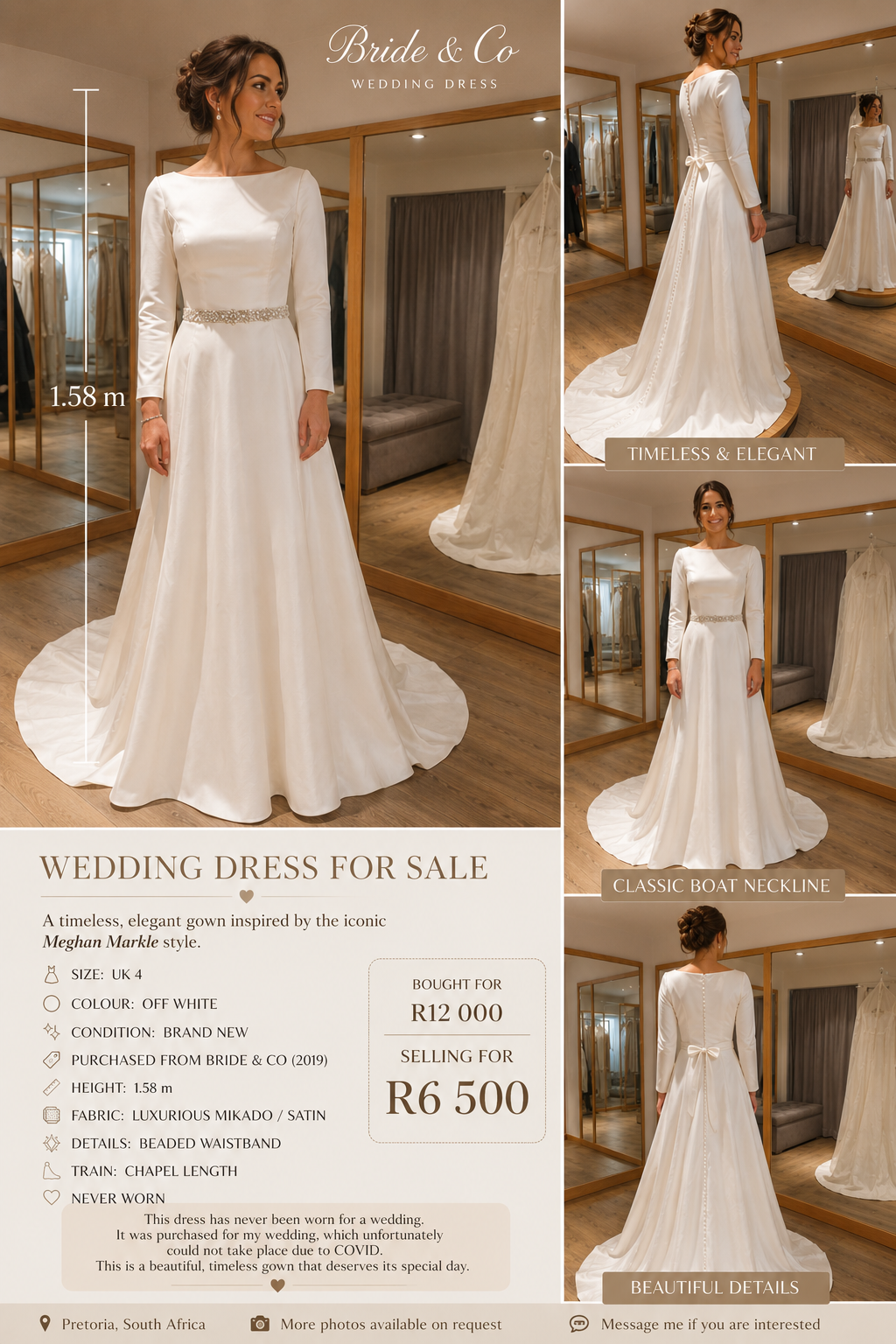 Bride & Co Wedding Dress 