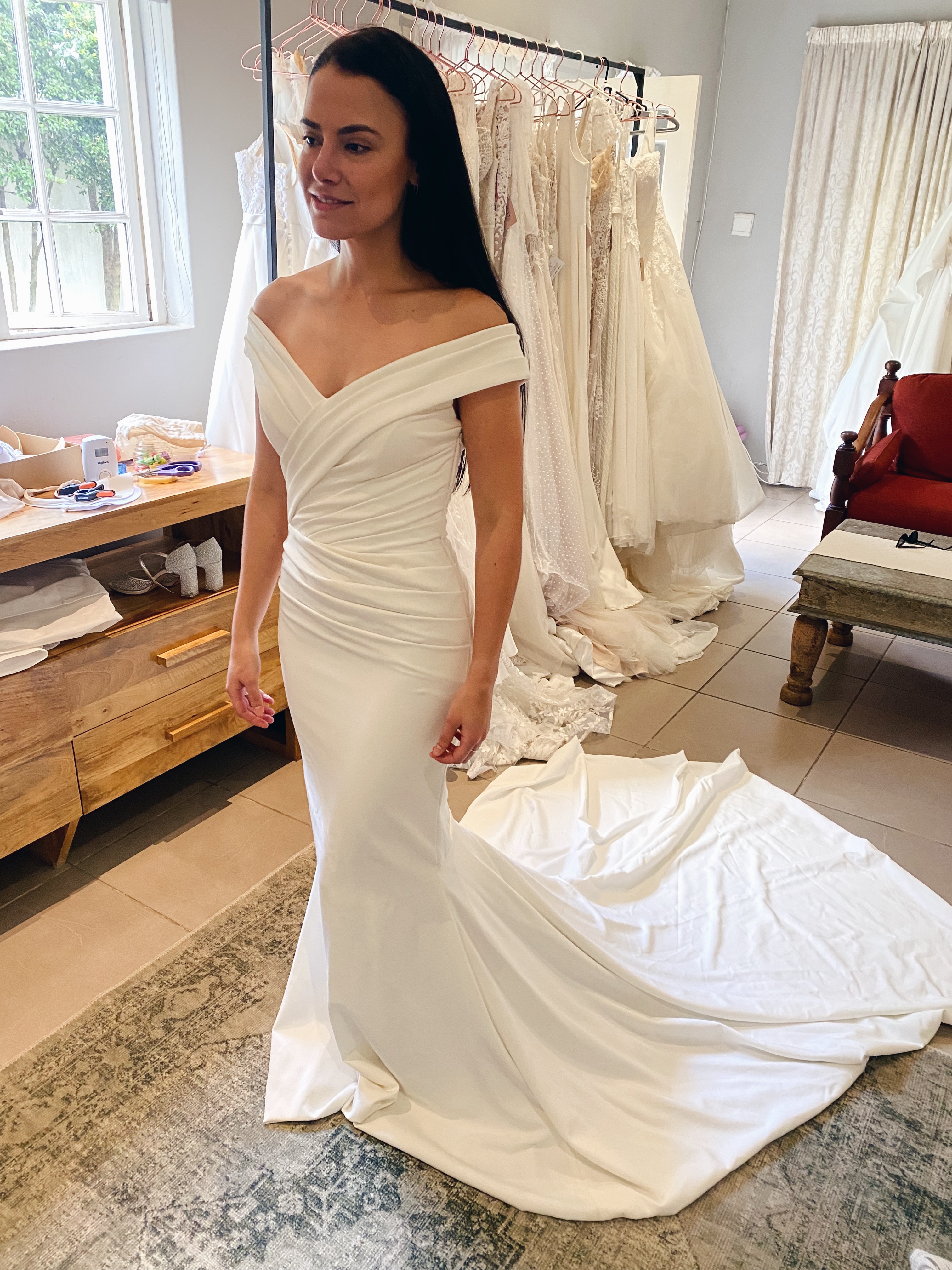 Fitted wedding dress