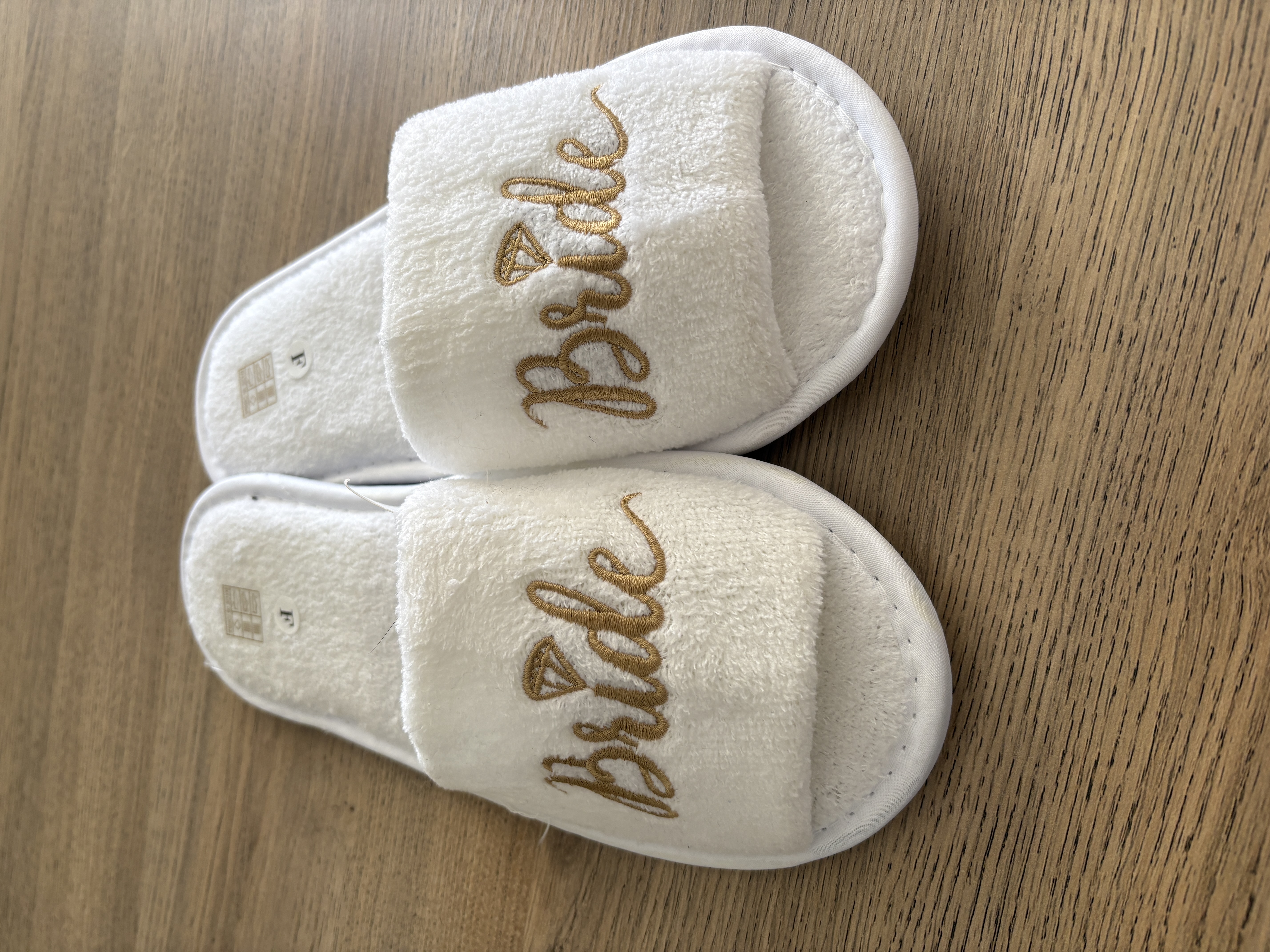 Bride slippers