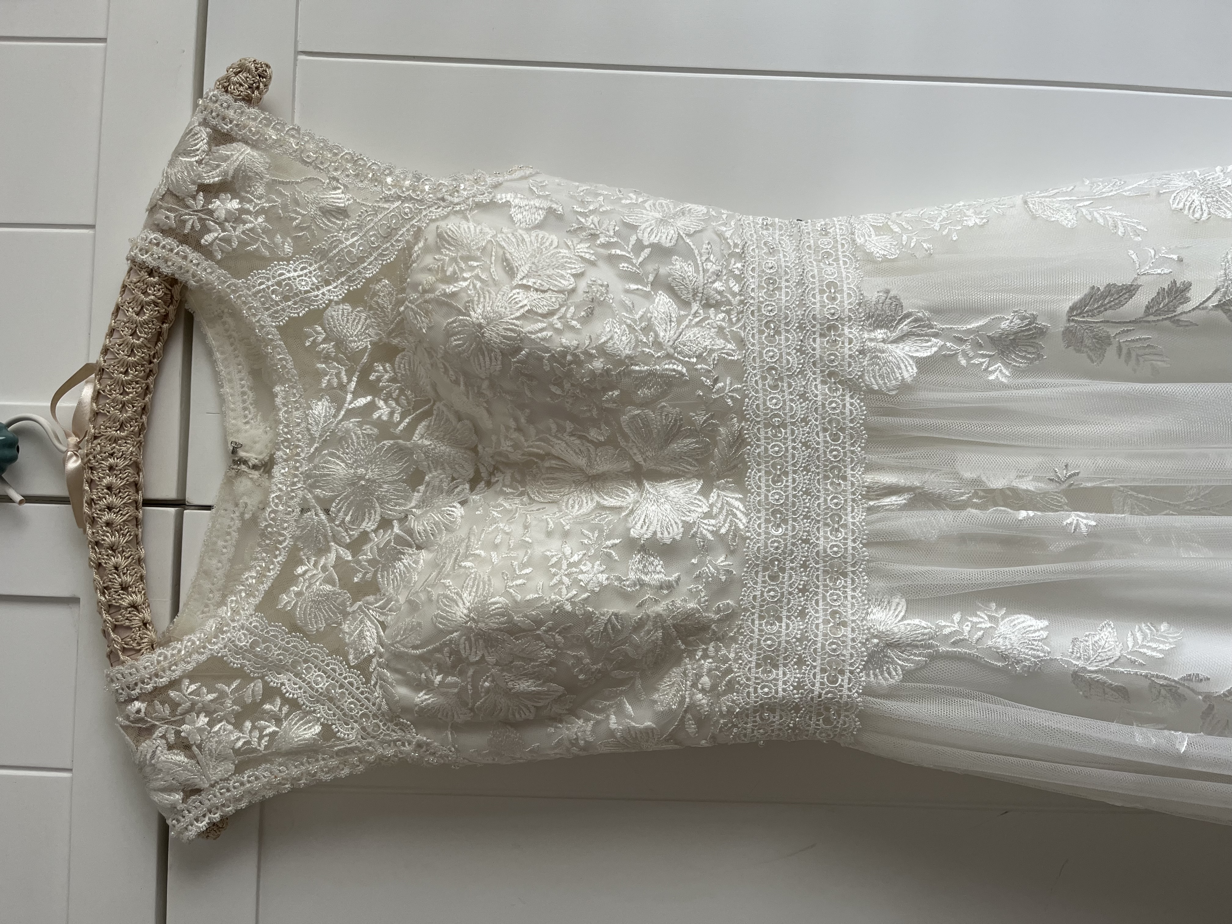 Ivory Kenneth Winston Design Dress