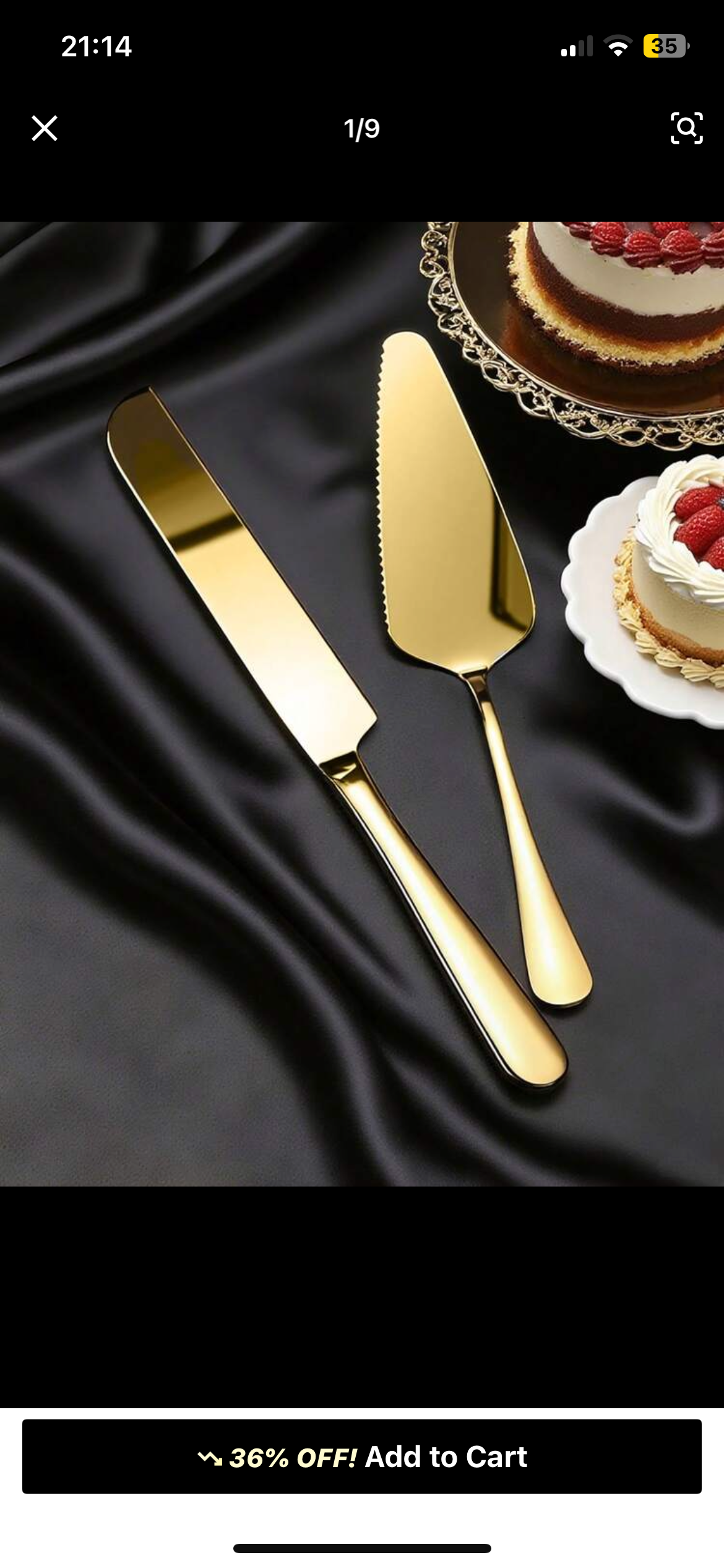 Cake knife 