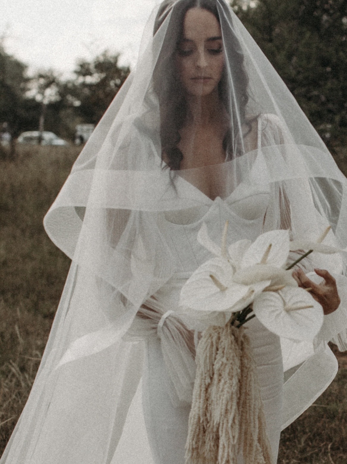 Horse hair veil