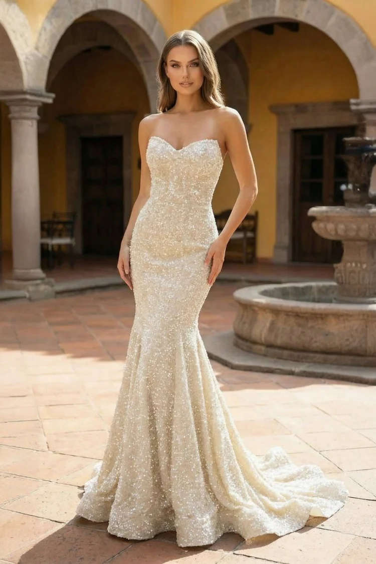 Sequin Mermaid Gown