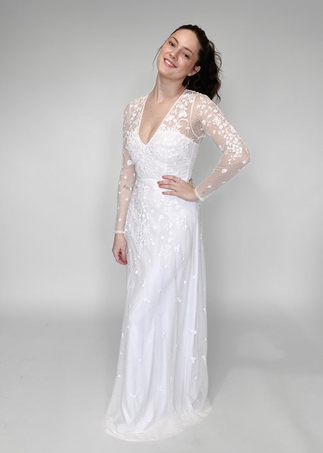 Holly Embroided wedding dress 