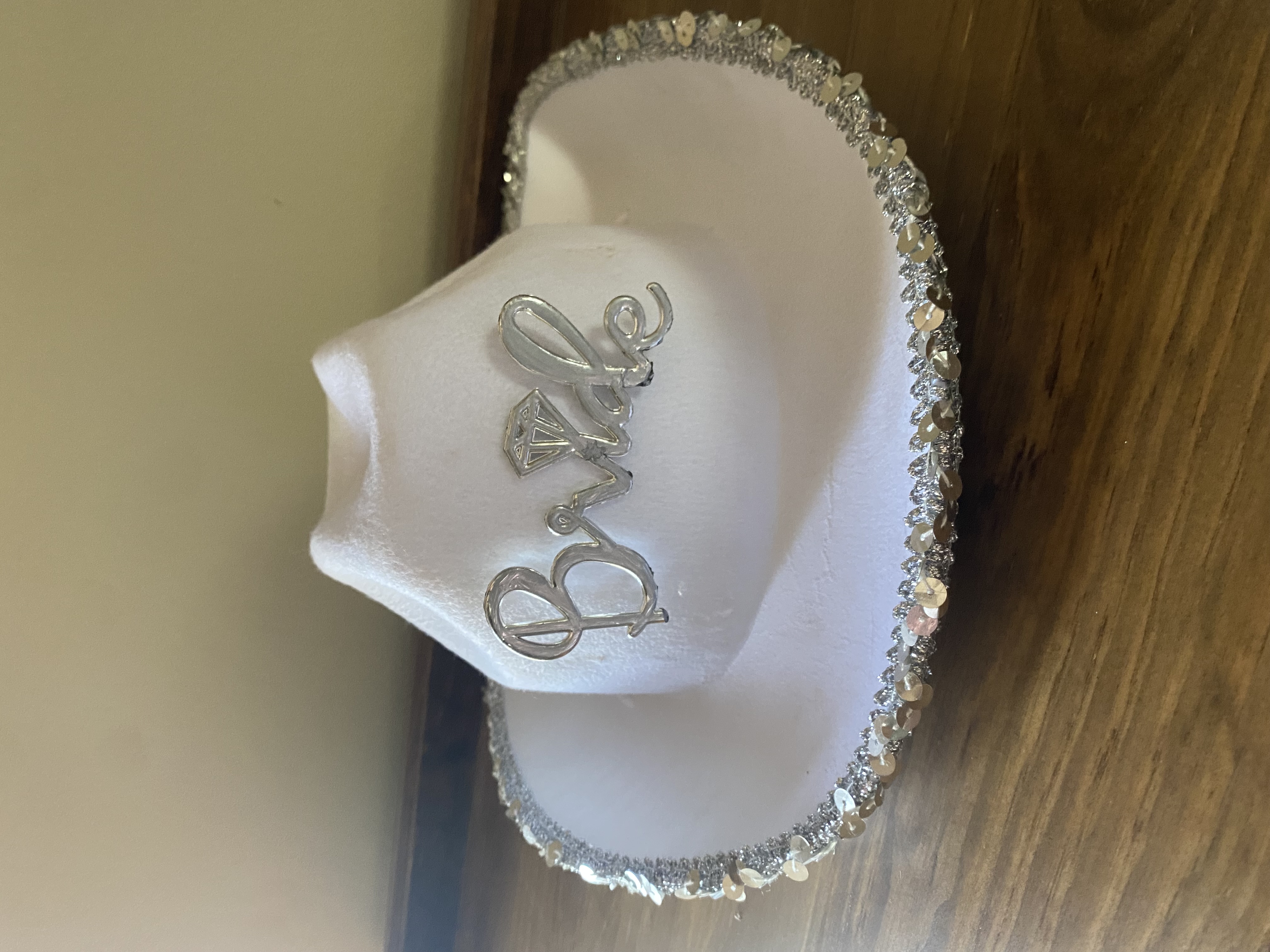 White Bride Cowgirl Hat