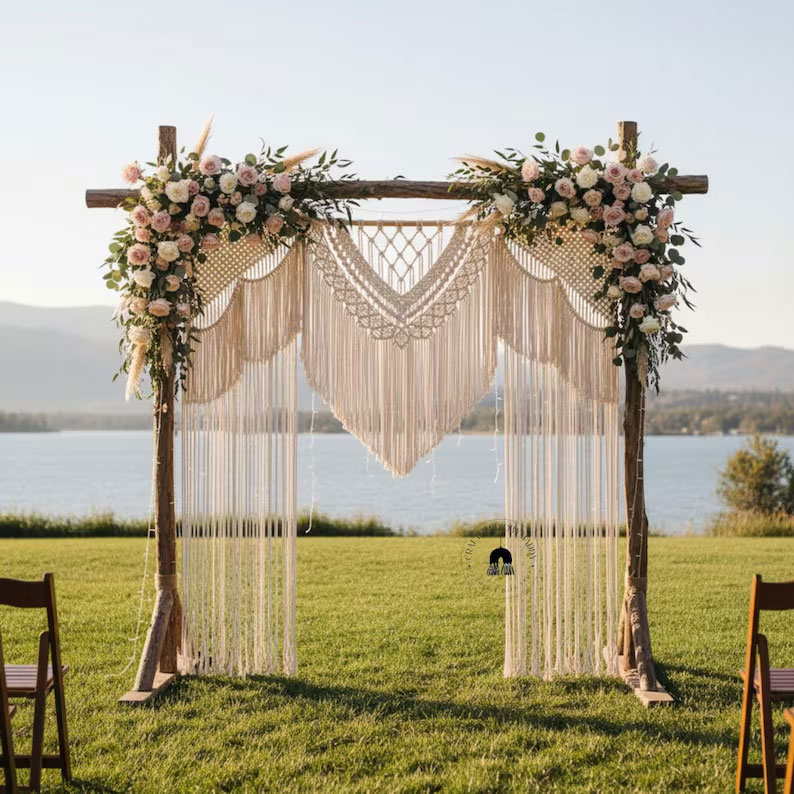 Macramé Archway Backdrop