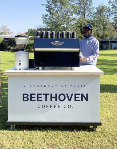 Beethoven Coffee Co Banner