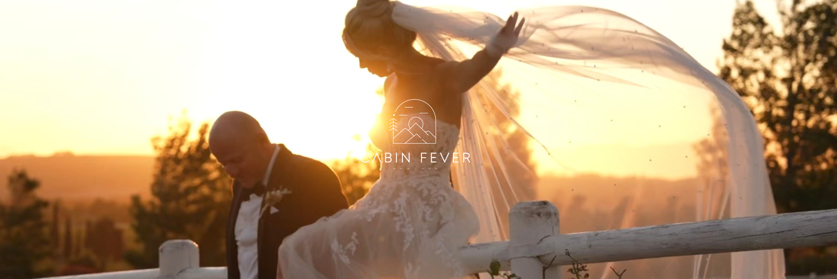 Cabin Fever Weddings Banner