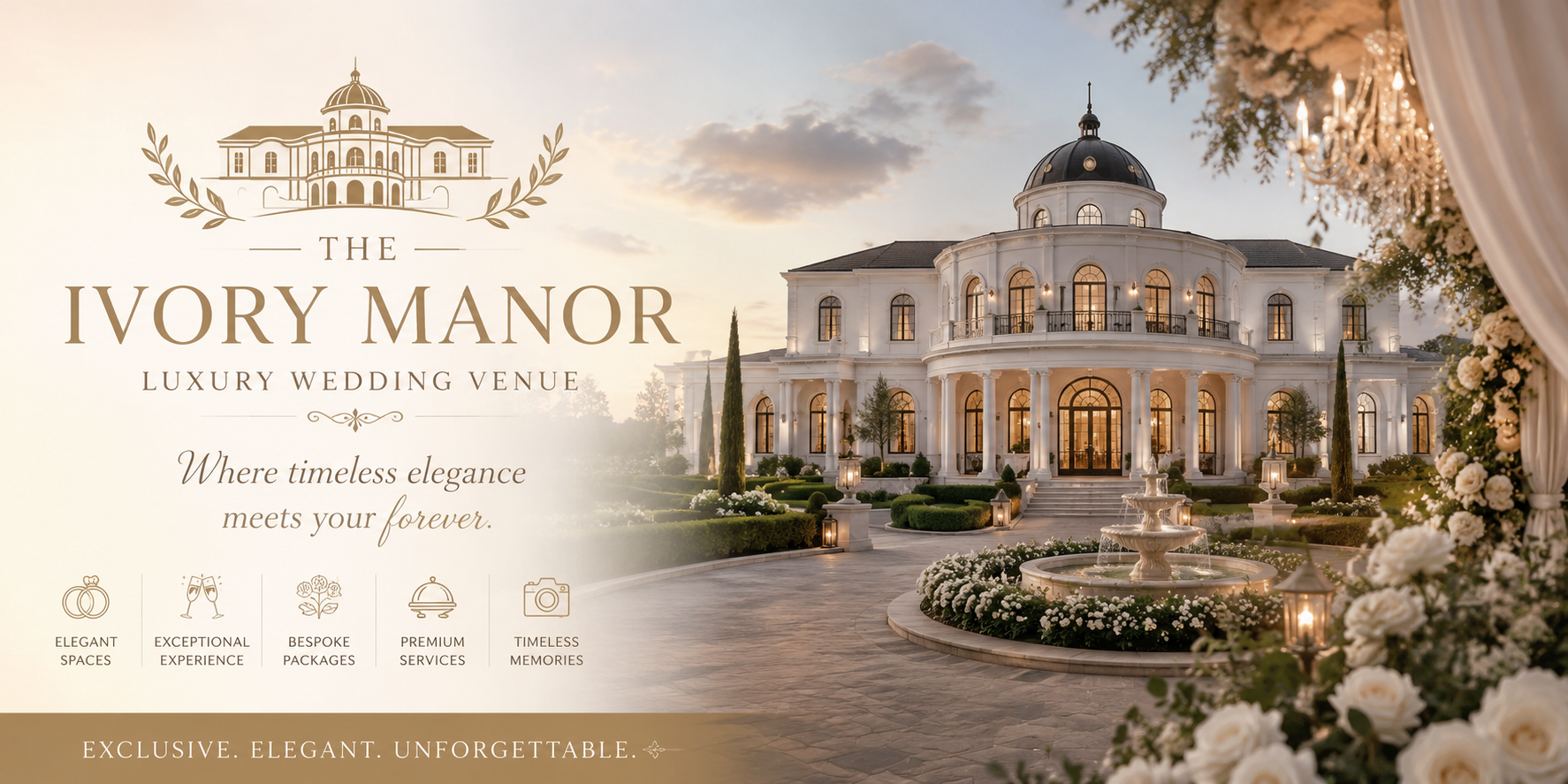 The Ivory Manor Banner