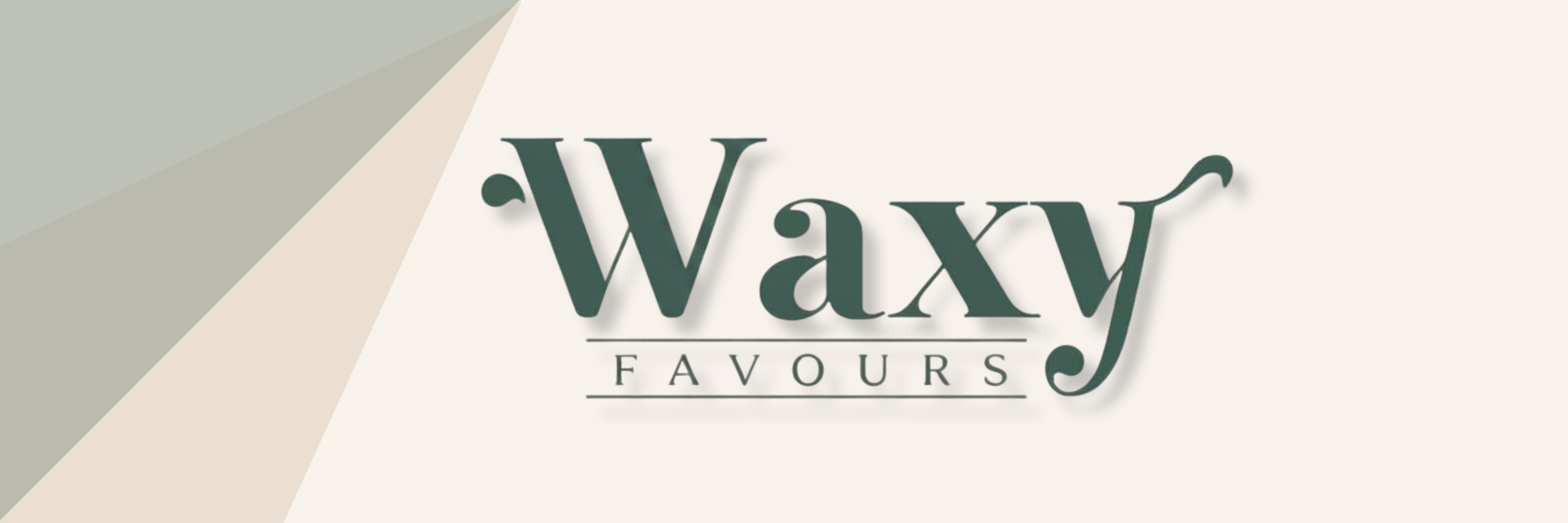 Waxy Favours Banner